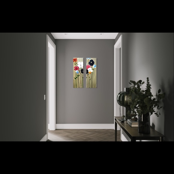 Stem Flowers on a Canvas - Picture 6 of 10